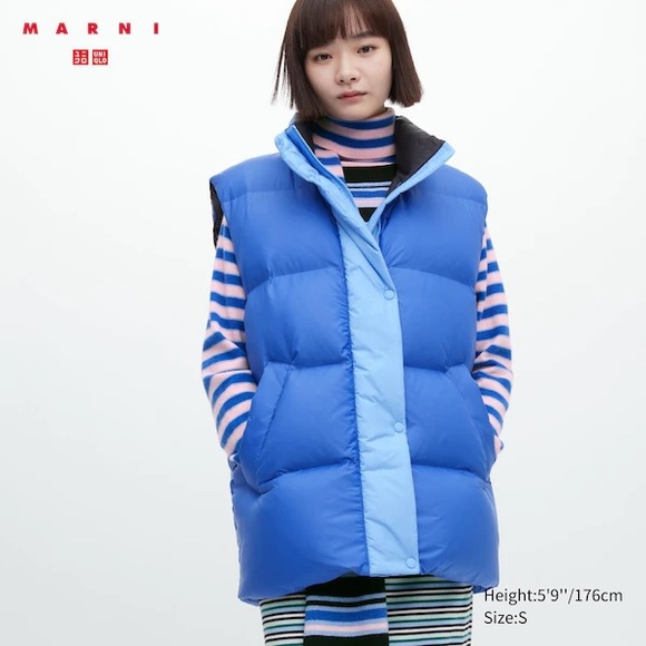 [Marni x Uniqlo] Down Oversized Vest - Picture 1 of 6